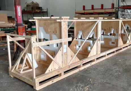 custom shipping crate